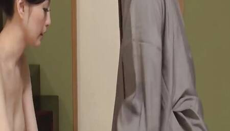 Insane Japanese milf, Miria Hazuki, creampied by two mischievous guys and prepped for a 3 way of uncensored XXX JAV!