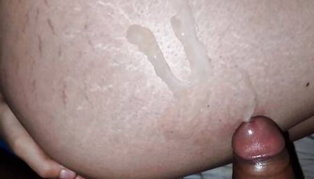 I meet my new friend on Tinder and he invites me to his house to watch a movie, we end up fucking without a condom cumshot inside cumshot outside