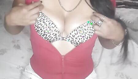 Teen Latina Stepsister Makes Video for Stepbrother