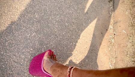 Mercilessly REVVING and POUNDING In Stripper Heels