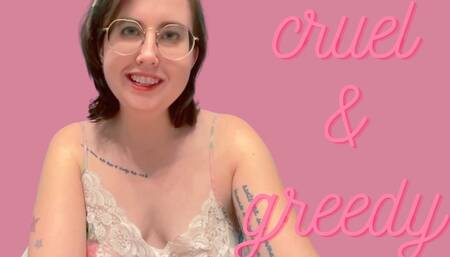 Cruel and Greedy Human ATM Fetish