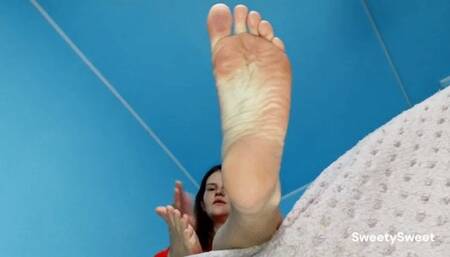 Mmmm oiled soles