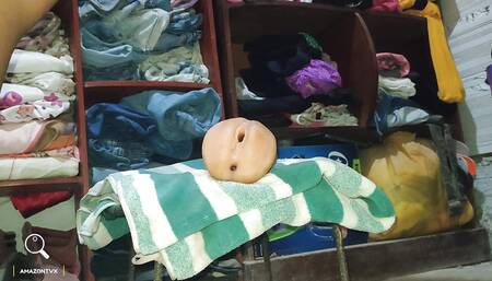 a silicone vagina I imagine it's a neighbor's vagina