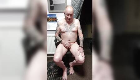 Elastic Band Masturbation Until Ejaculation