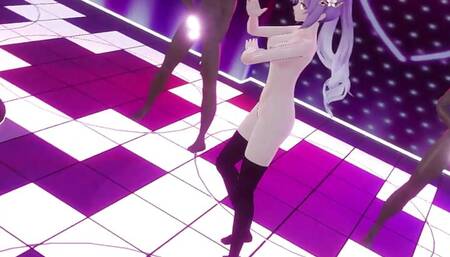 Gokuraku Jodo- Keqing -night club