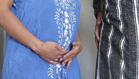 arab cuckold husband shares his Algerian wife with hairy pussy in Marseille