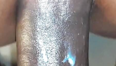 Close up ebony pussy fuck