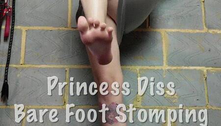 Princess Diss Bare Foot Stomping