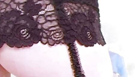 Curly Blonde in High Heels Beauty Like a Real Cowgirl Riding a Guys Cock Slow