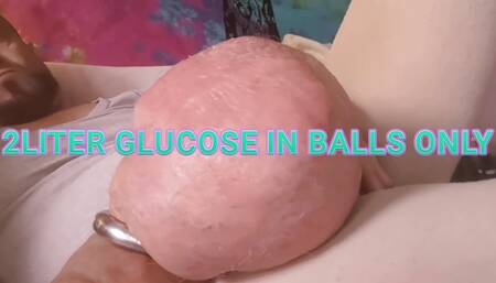 See Me Filling My Silicone Balls with 2 Liters Glucose