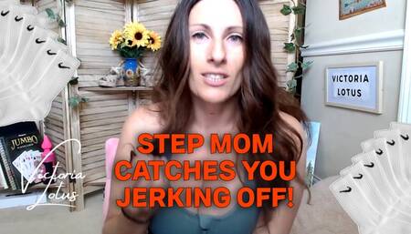 8 Step Mom Catches You Jerking Off in Your Sock