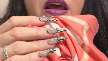 Build Ups, Close ups, Sneezing and Nose Blowing