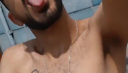 Cumming and Jerking off in Bathroom