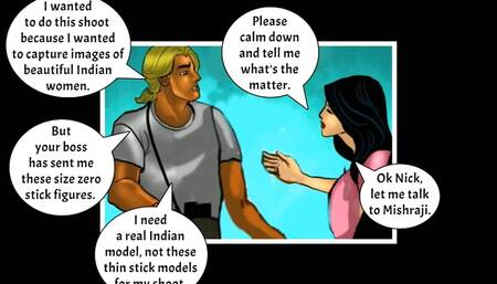 Savita Bhabhi left by brother-in-law