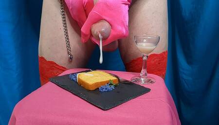 Rikki Ocean's Potions Tasting for the First Time with Cummy Cake!