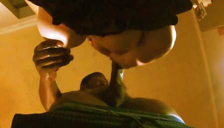 What a View of Her Sucking My Dick