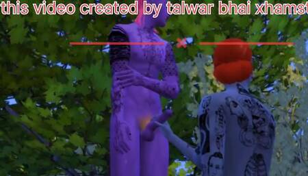 Avatar movie star sex  in forest