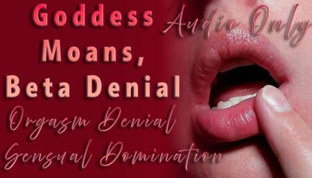 Goddess Moans, Beta Denial - AUDIO ONLY