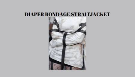 DIAPER BONDAGE STRAITJACKET - Bondage Play, Straitjacket, Agere, Segufix, Abdl Diaper locking Mind Fuck