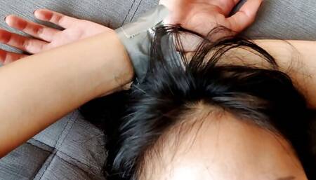 POV - You Cum in Her Mouth, Then Make Her Squirt