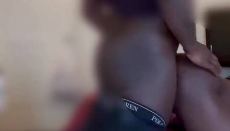 Digging in Her Tight Ass Pussy