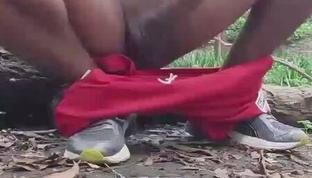 Campground cruising caught: in the woods had so many dudes ready to be sucked