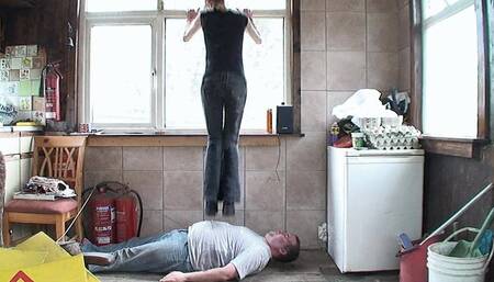 Jumping Stomping Boots With POV