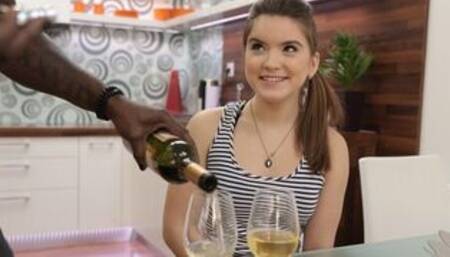 Black Man Fucks the White Cutie and its the best Birthday Gift