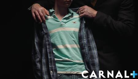BoyForSale DILF Legrand Wolf uses dildo deep inside sub gay
