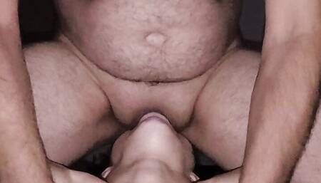 Fucked in the mouth and anal I