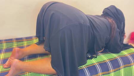 Pov - StepDad Pounds & Creampies Arabia Pawg Stepdaughter In Saudi