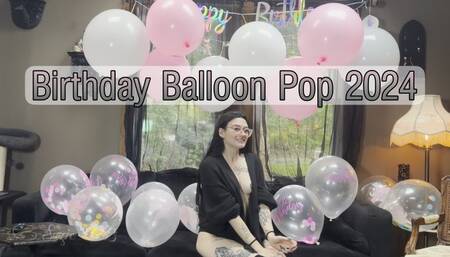 Birthday Balloon Pops 2024