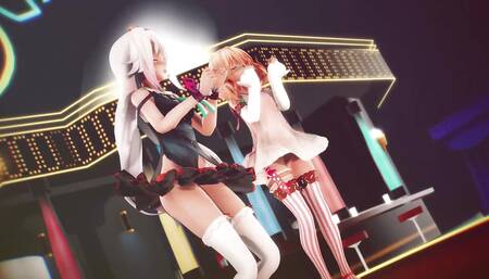 Mmd R-18 Anime Girls Sexy Dancing clip 19