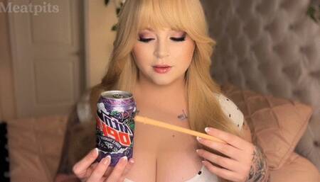 Drinking Soda and Busting Burps in Your Face