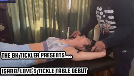 ISABEL LOVE’S TICKLE TABLE DEBUT