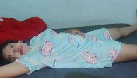 The naughty flirty neighbor who doesn't wear underwear when he goes to bed