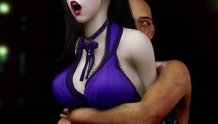 3D Big Boobs Slut Asian Anime Stripper Got Her Wet Pussy Fucked so Hard by Big Dick