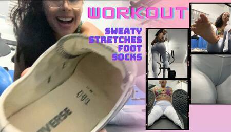 Big feet Sweaty socks