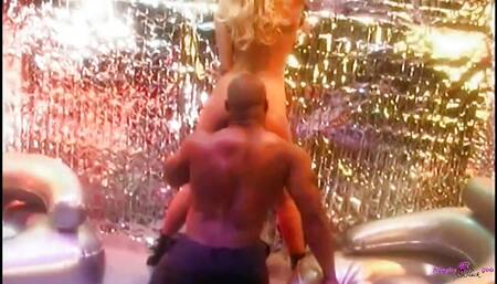 Gorgeous Blonde Prepares Her Wet Cunt for a Massive Black Dick