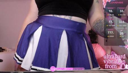 Head Cheerleader Blackmails Nerdy Loser At School