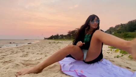 Me Sexy Beauty Girl Chasing Sunsets, Beach Vibes, and Pure Joy!