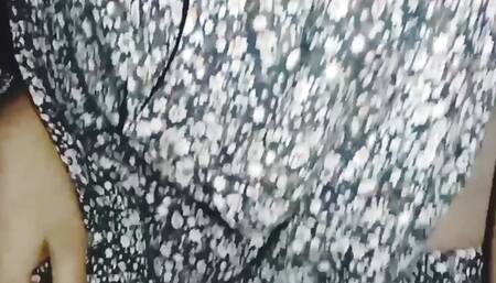 Hot Indian housewife big tits bouncing pussy creampie sex