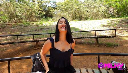 Lia Ponce Just Broke up with Her Lover and Doesn't Miss the Time to Earn Cash and Suck Cock
