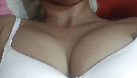 Night dress hot moment selfi fucking