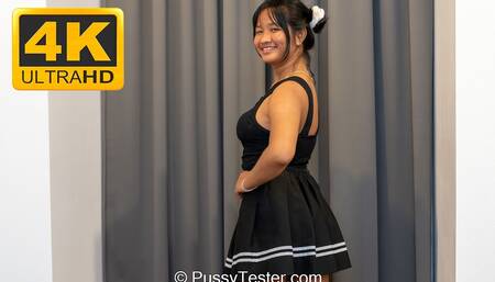 Asian Student's First Porno - Round One - 4K