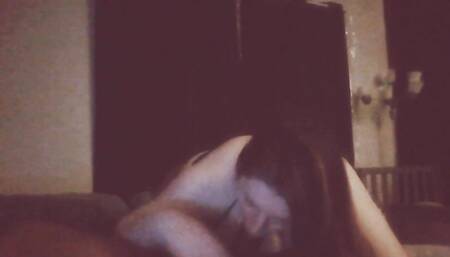 Wifey Sitting on My Face Watching Herself Suck My Dick