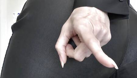 Leather Ass Pampering and JOI