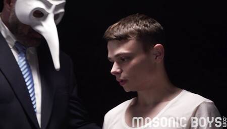 MasonicBoys Church lad Austin Young brutally fucked by hot holy DILF