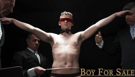 BoyForSale Hot sexy suited Ace Banner face fucks moaning twink sub