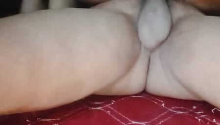 The Game with a Classmate Ended Passionate Sex on The Parents' Bed Part 1